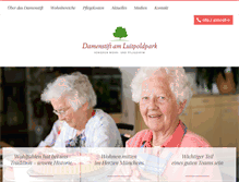 Tablet Screenshot of damenstift.de